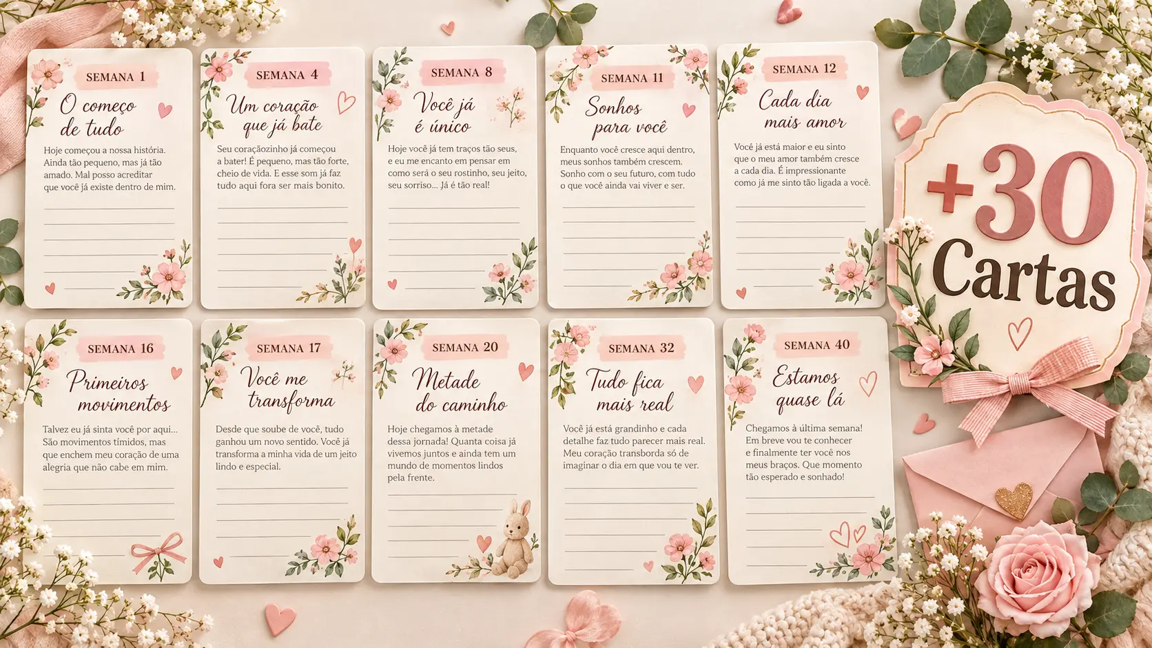 40 Cartas Para o Meu Bebê